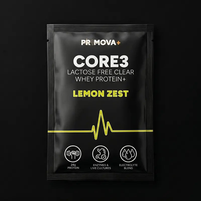 CORE3 Lactose Free Clear Whey Protein+ Sachet
