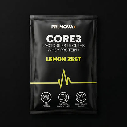 CORE3 Lactose Free Clear Whey Protein+ Sachet