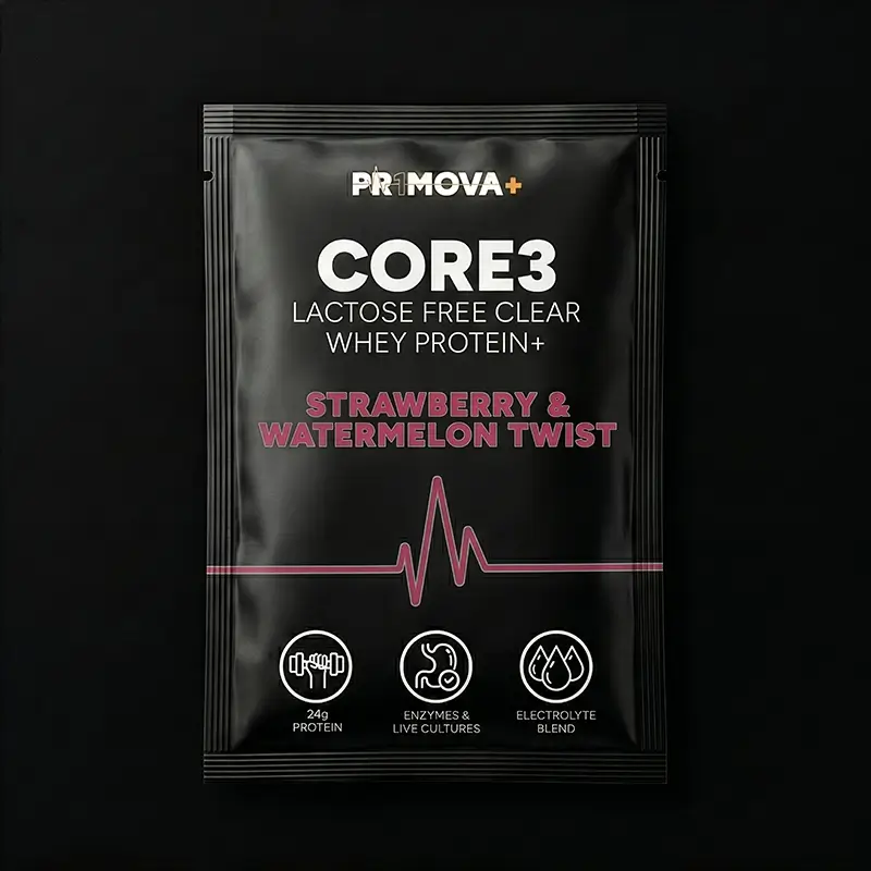 CORE3 Lactose Free Clear Whey Protein+ Sachet