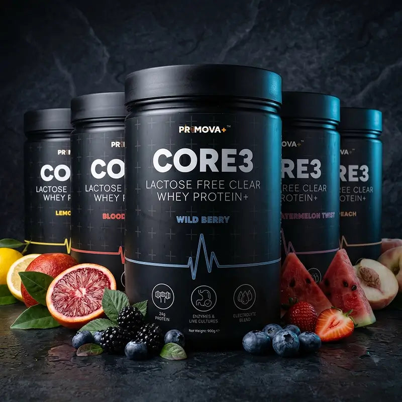 CORE3 Lactose Free Clear Whey Protein+